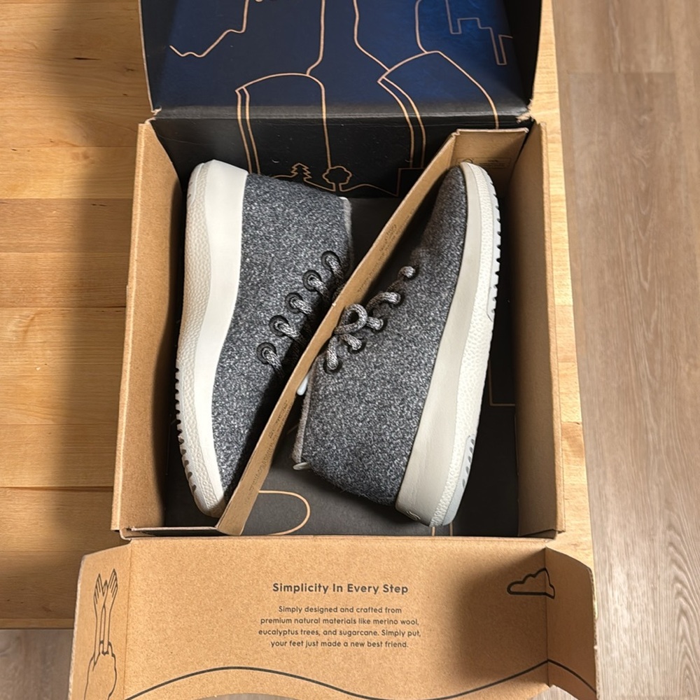 Allbirds Wool Runner-Up Mizzle Natural Grey (Light Grey) US W7